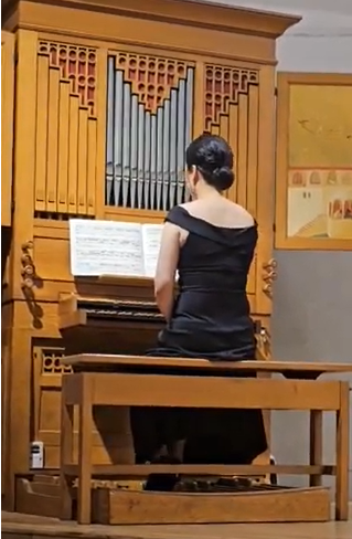 오르간 연주 이유진 수강생(티칭 김신은)